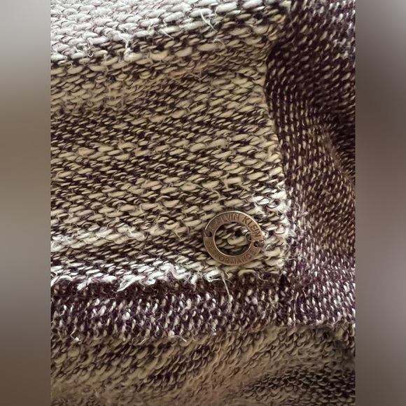 Calvin Klein performance sweater, tulip front, purple, size large - Picture 6 of 8